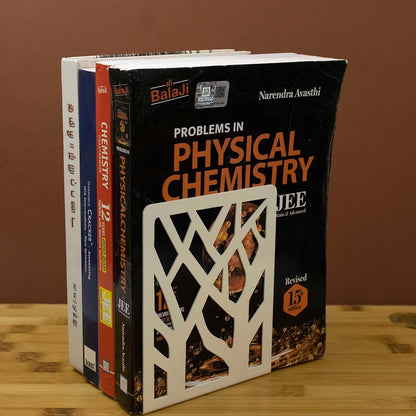 Spillbox Metal Bookends for Bookshelves and Desks