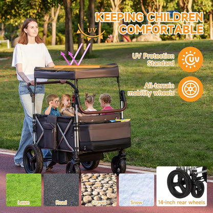 Dovelf 4 Seater Stroller Wagon