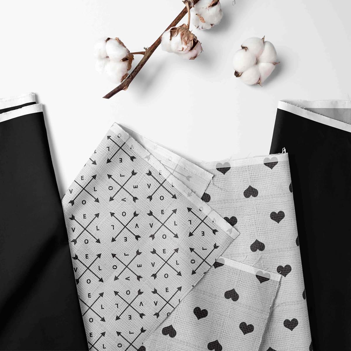 Bacati - Aztec Love Muslin 4 Piece Neutral Toddler Bedding Set Includes Reversible Comforter, Fitted Sheet, Top Sheet (photo 2)
