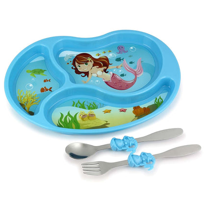 KidsFunwares Me Time Divided Dinnerware Set for Toddlers