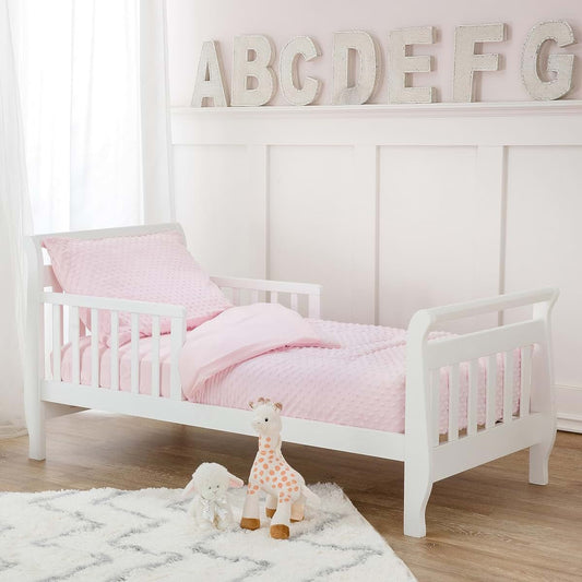 American Baby Company Minky Dot Chenille Toddler Bedding Set