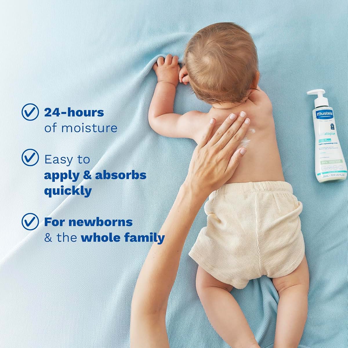 Mustela Stelatopia+ Lipid-Replenishing Cream For Eczema-Prone Skin