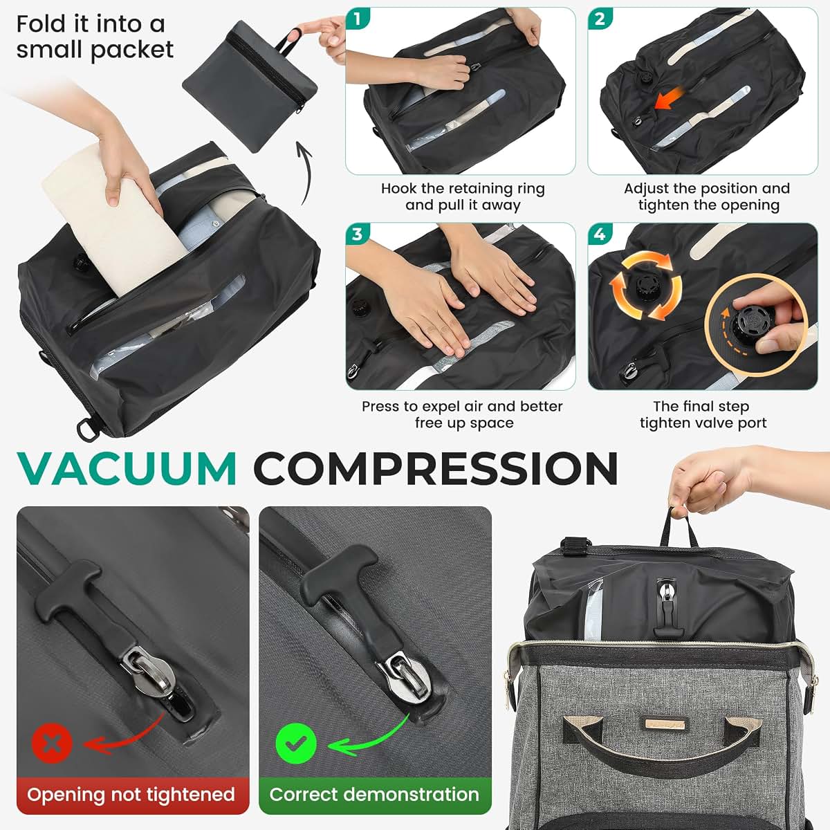 GAIVP Diaper Backpack for Baby Essentials