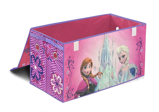 Idea Nuova Disney Frozen Collapsible Toy Storage Trunk with Lid, Soft Canvas