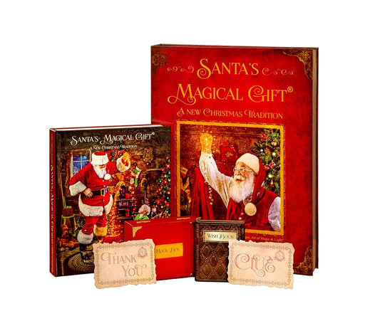 Santa's Magical Gift Set - Santa's Magical Gift Set With Audio Book, Magic Box, And Wish Book