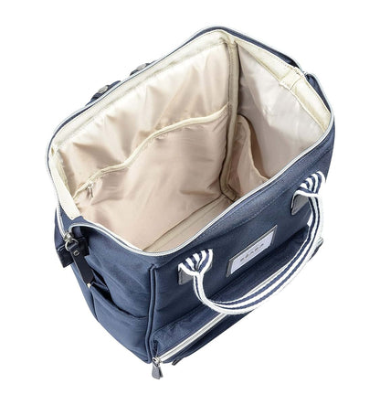 Béaba BEABA Wellington Diaper Bag Backpack, Mom Dad Diaper Backpack, Girls Boys Multi-Function Baby Travel Bag with