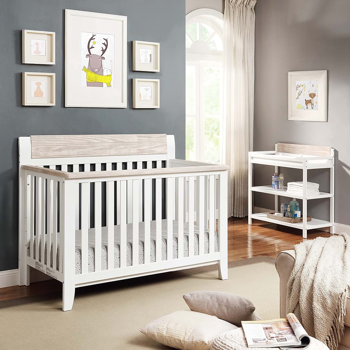 Suite Bebe Hayes Changing Table In White And Natural (photo 2)