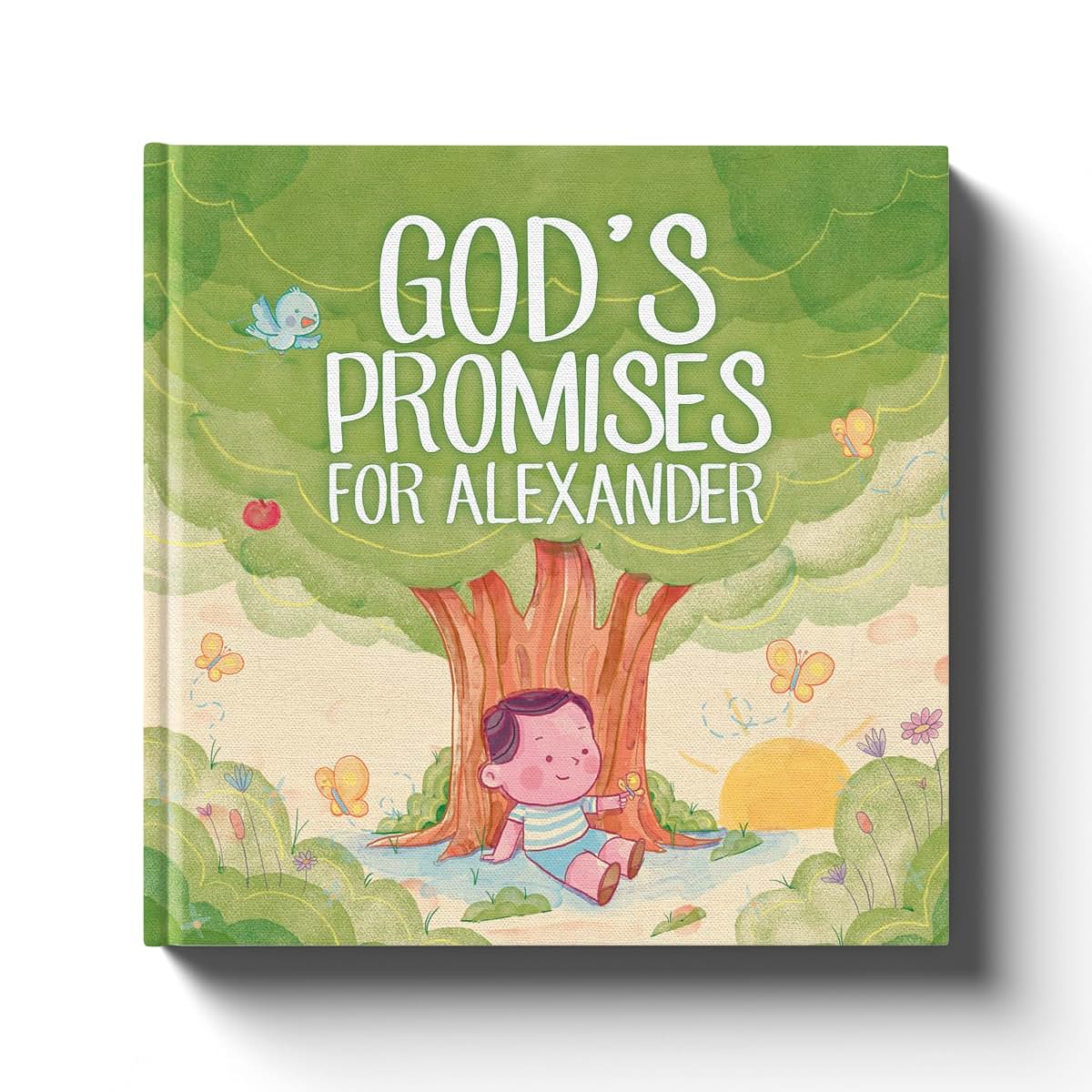 Luna Studios God's Promises Personalized Children's Baptism Book