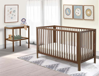 Sorelle Happy Lux 3-in-1 Crib - Walnut (photo 4)