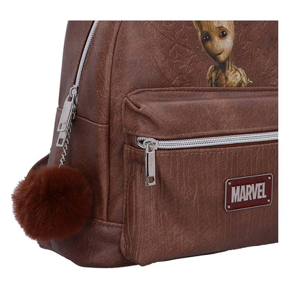 Marvel Baby Groot Backpack | PU Leather Storage Bag