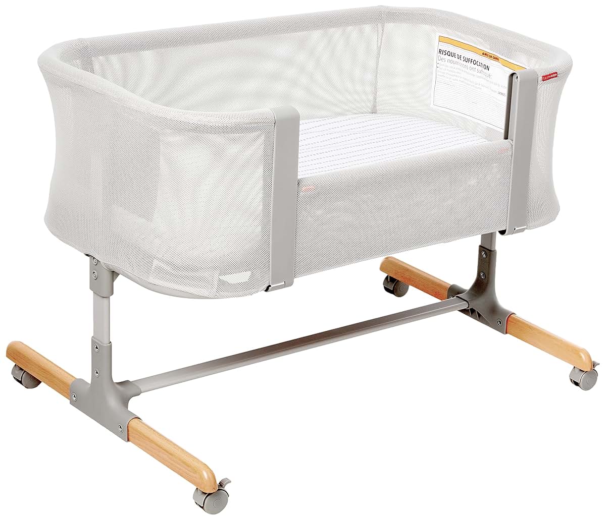 Skip Hop Cozy Up 2-in-1 Bedside Sleeper and Bassinet
