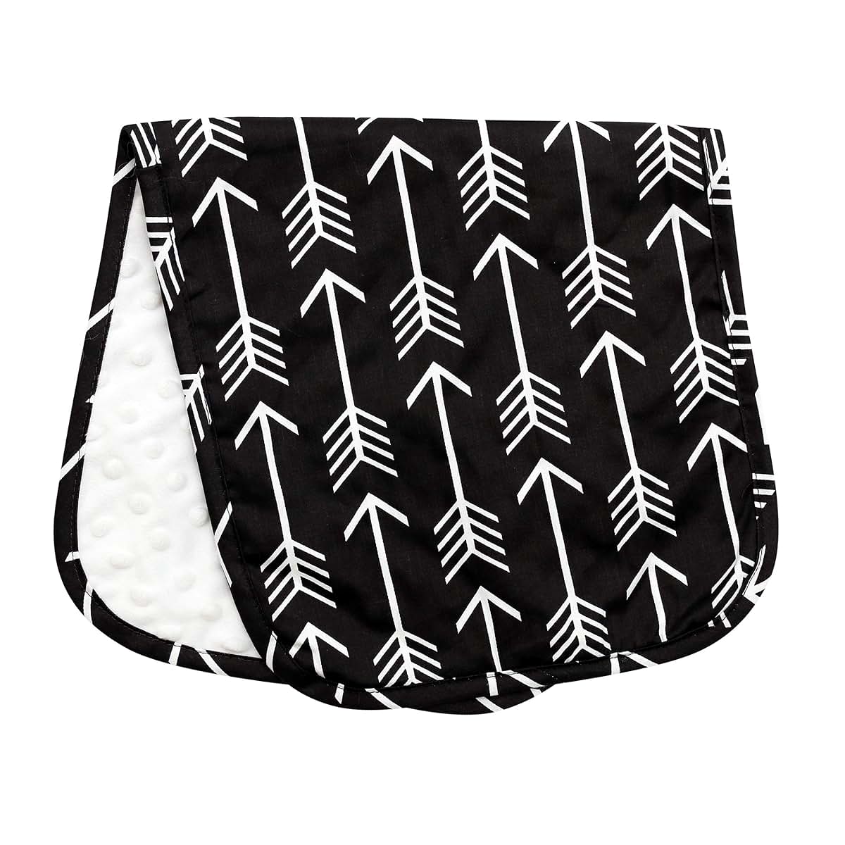 JLIKA Burp Cloths boy Girl - Cotton Minky Baby Burp Cloth - Woodland Nursery Decor for Boys (Buffalo Plaid Woodland (photo 2)
