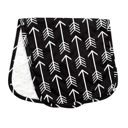 JLIKA Burp Cloths boy Girl - Cotton Minky Baby Burp Cloth - Woodland Nursery Decor for Boys (Buffalo Plaid Woodland (photo 2)