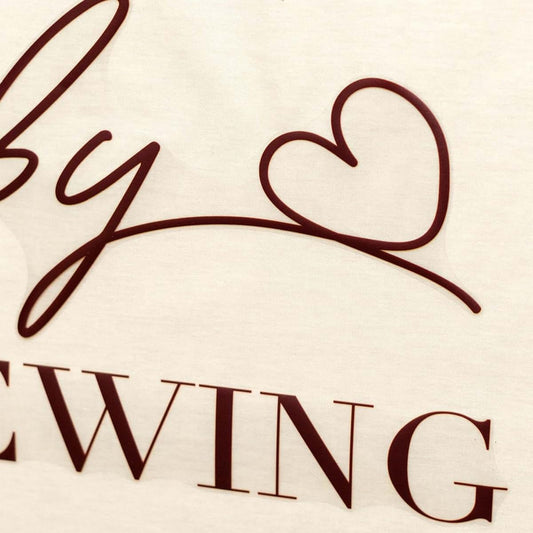 Upfrist Baby Is Brewing Wall Decal With Rose Gold Floral Accents