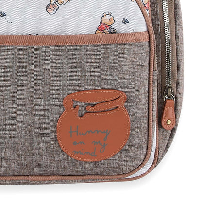 Disney Winnie the Pooh Diaper Bag Backpack with Changing Pad
