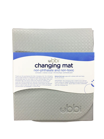 Ubbi On-The-Go Diaper Changing Mat, Soft and Portable