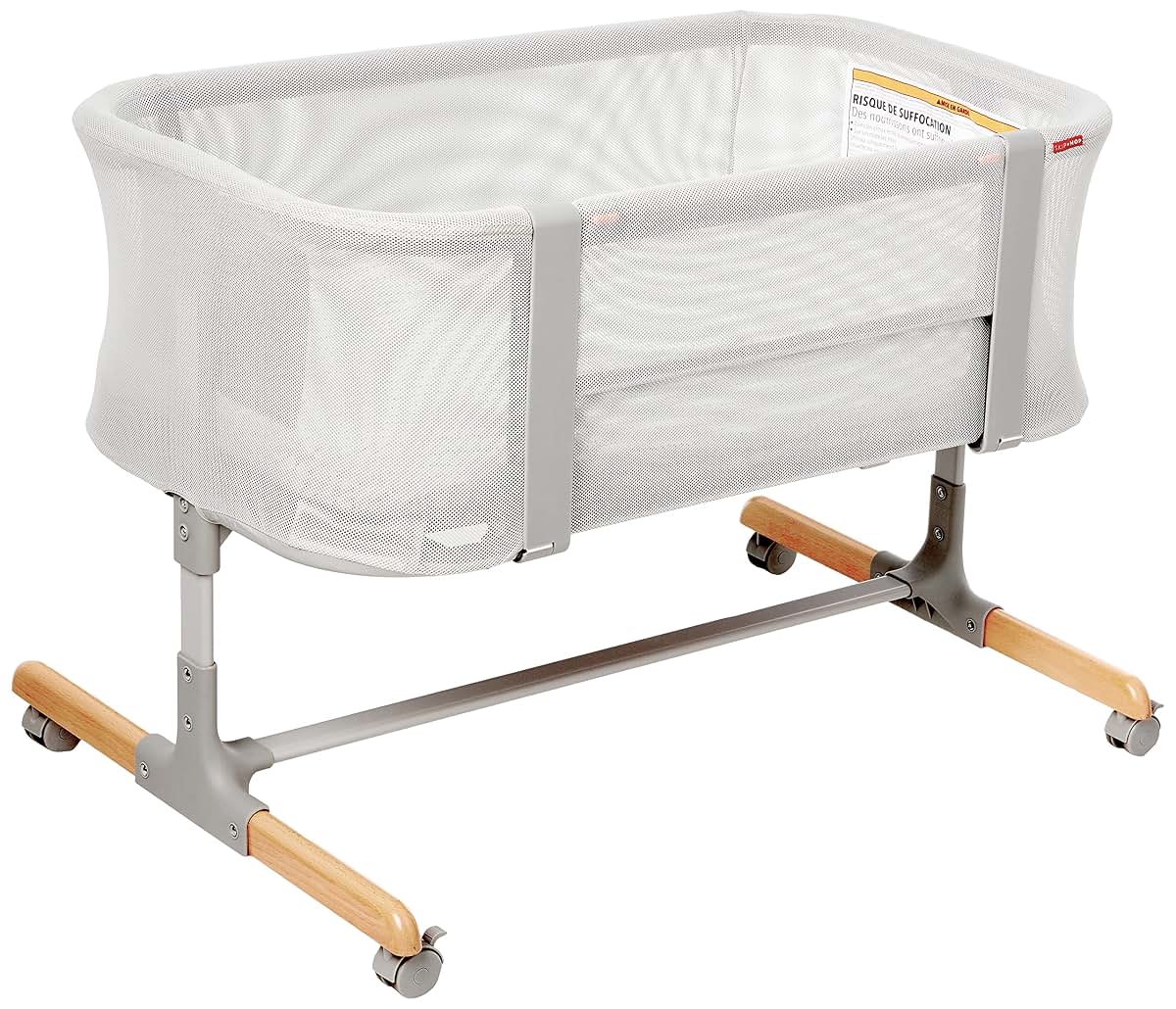 Skip Hop Cozy Up 2-in-1 Bedside Sleeper and Bassinet