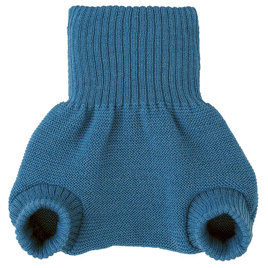 Disana 100% Organic Wool Diapers Cover/Soaker/Over Pants Made in Germany (Dove Blue, 3-4years)