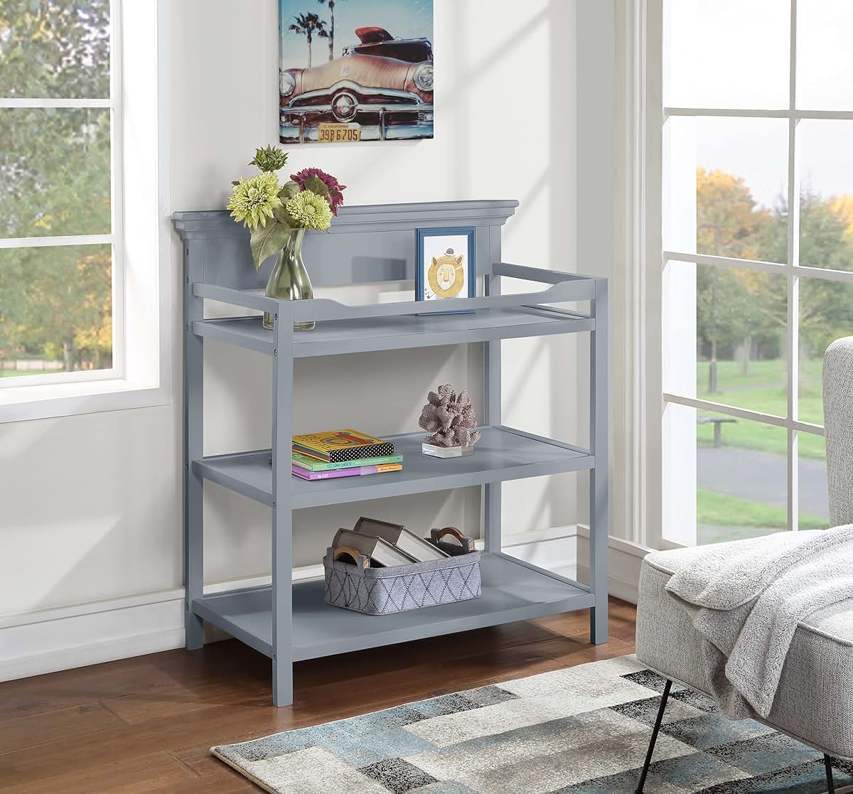 Suite Bebe Bailey Changing Table Gray (photo 2)
