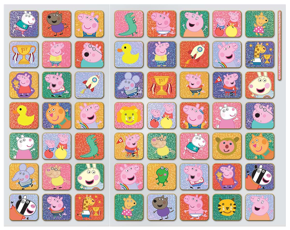 Paper Projects 01.70.30.022 Peppa Pig Potty and Toilet Training Reward Chart and 56 Sparkly Stickers, Pink (photo 4)