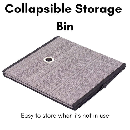 Internet's Best Canvas Storage Bin, Grey