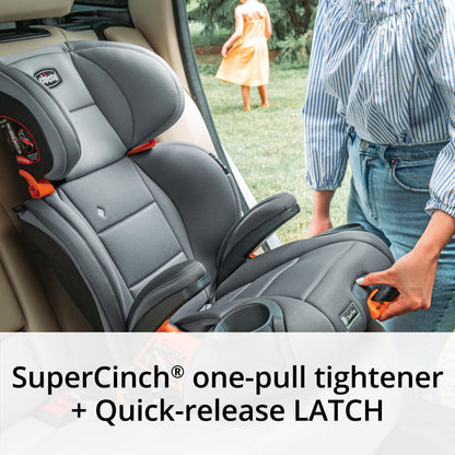 Chicco KidFit ClearTex Plus 2-in-1 Booster Car Seat