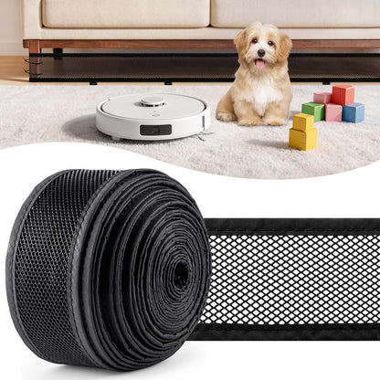 ArklintsXX Under Couch Blocker for Pets and Toys, Adjustable 394" x 3" Barrier