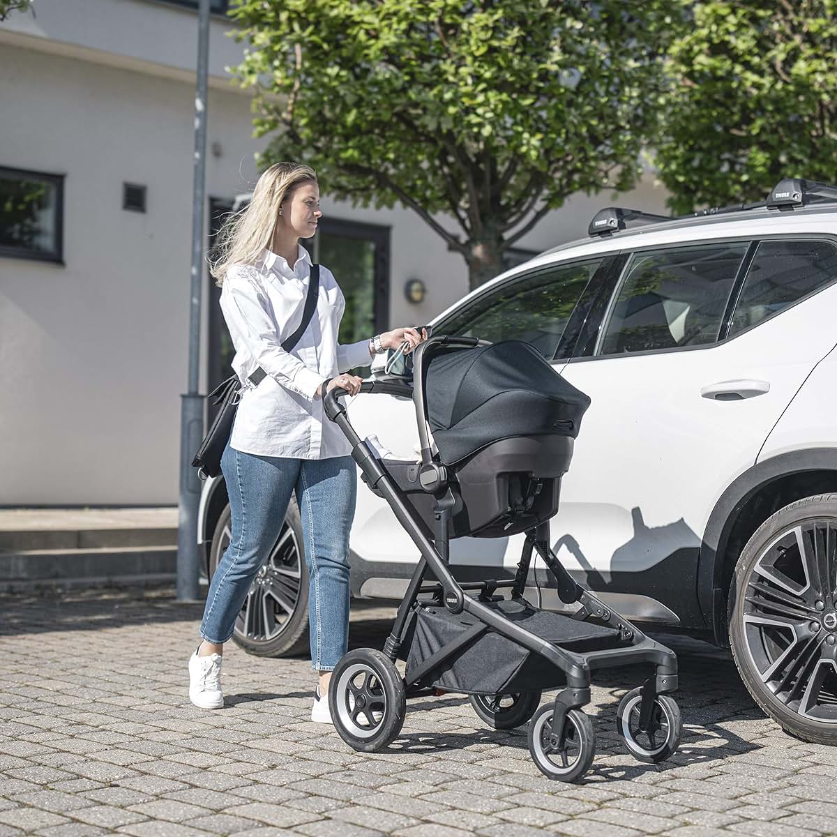 Thule Sleek & Sleek 2 Car Seat Adapter for Maxi-Cosi Compatibility