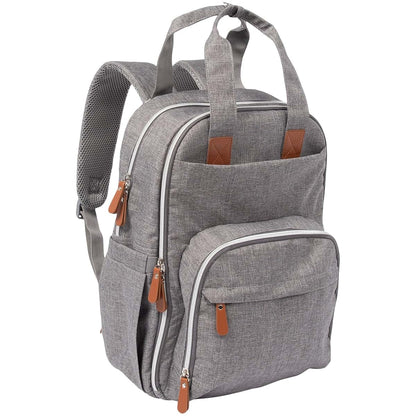 Trend Lab Diaper Bag Backpack Baby Bag Organizer with Removable Changing Station Pad, Includes Zipper Opening for Baby