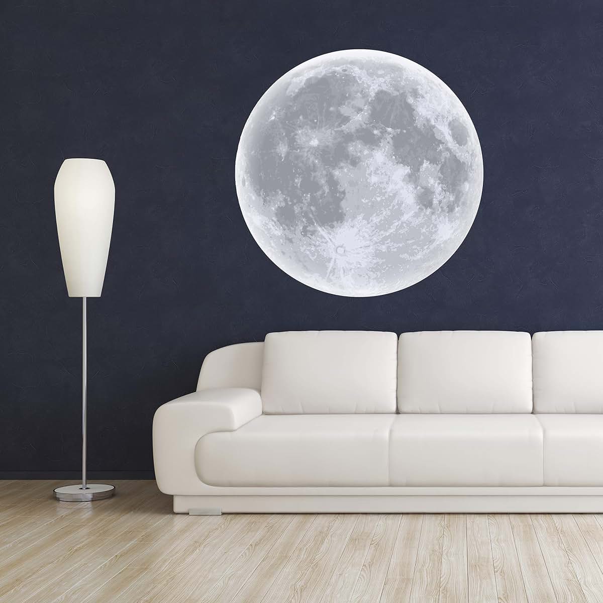 Decalzone Inc Moon Wall Decal For Nursery Room Decor (photo 2)