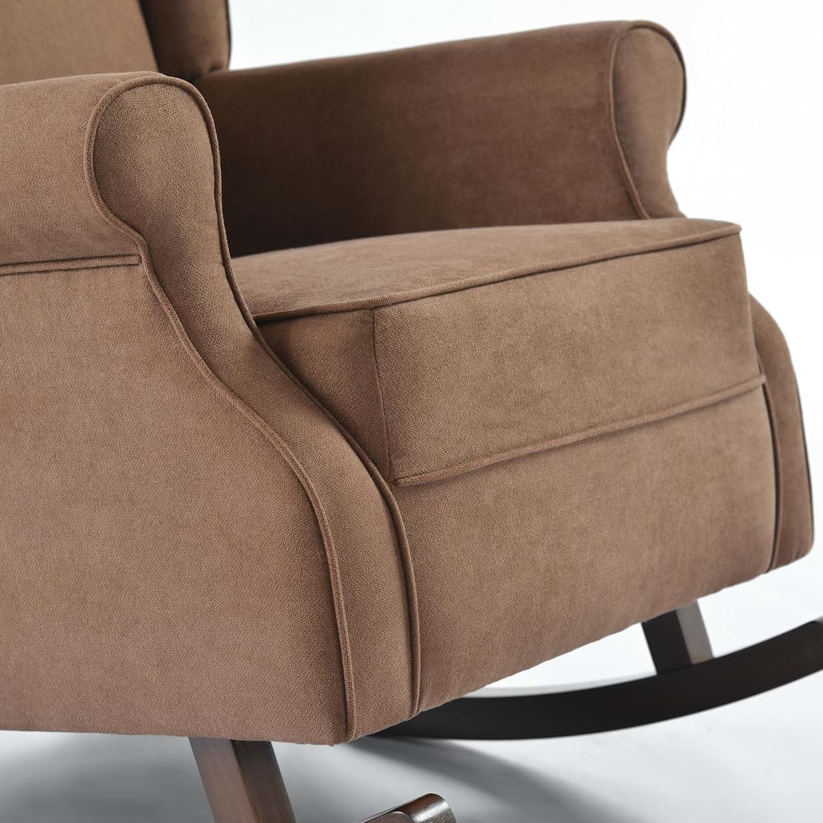 Norm Concept Haven Upholstered Rocking Chair - (Brown)