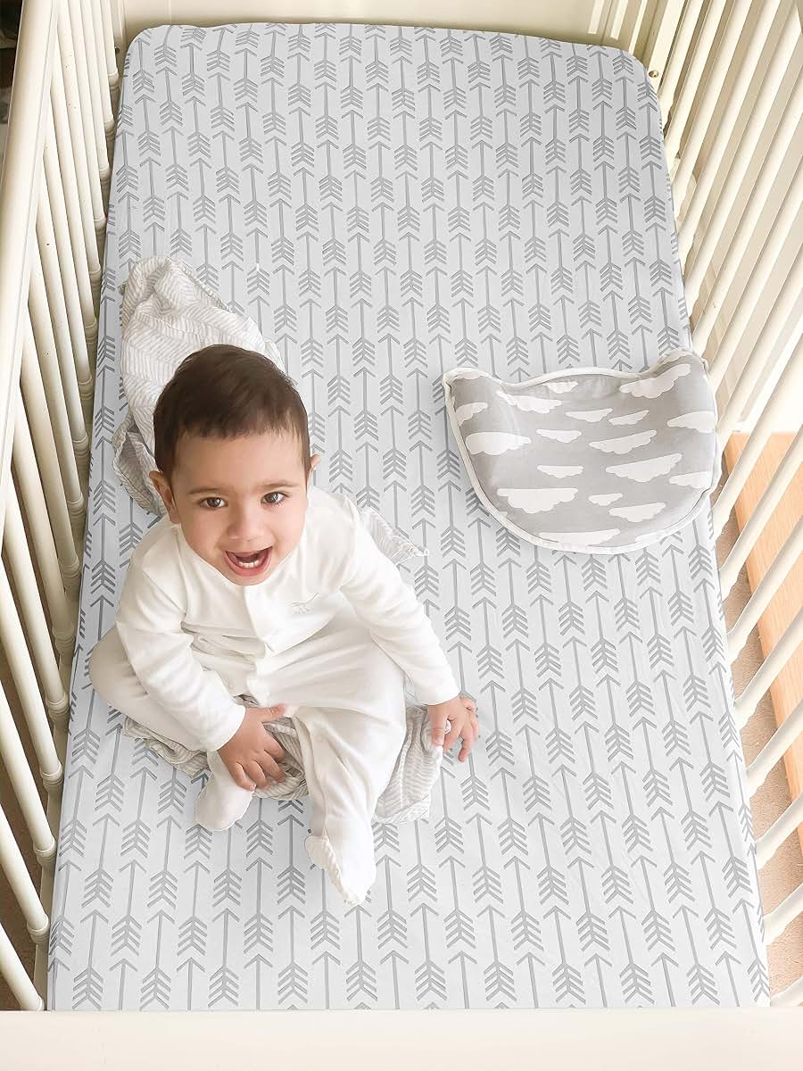 BaeBae Goods Fitted Baby Crib Sheets 3 Pack (photo 3)