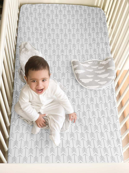 BaeBae Goods Fitted Baby Crib Sheets 3 Pack (photo 3)