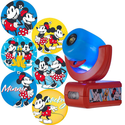 Projectables Mickey & Minnie Mouse Night Light with Dusk to Dawn Sensor