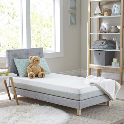Tempur-Pedic TEMPUR-Dream 2-Stage Waterproof Baby Crib and Toddler Mattress, 52x28