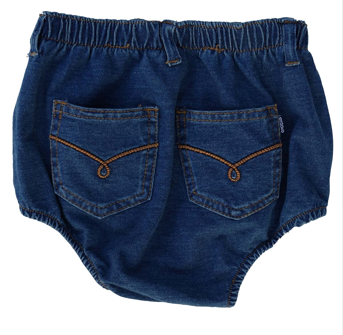 4Rodeo Western Denim Diaper Cover For Babies - 24 Months