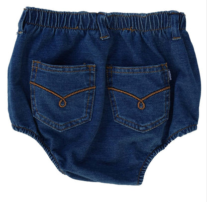4Rodeo Western Denim Diaper Cover For Babies - 24 Months