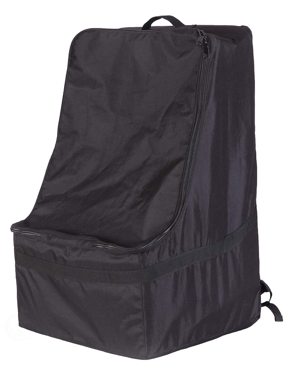 Quickway Imports Universal Car Seat Backpack Travel Bag With Wheels