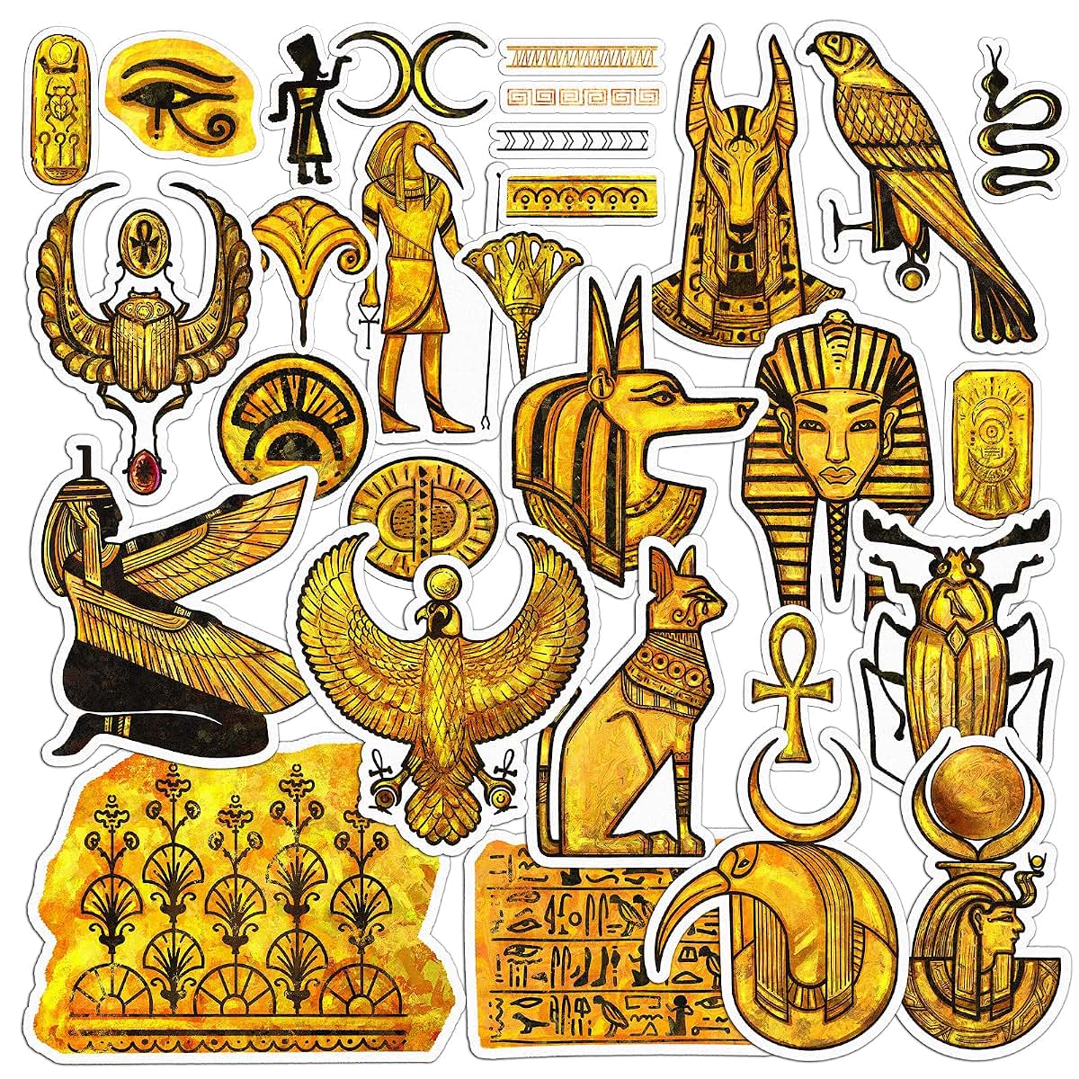 Toik Mertak Ancient Egypt Sticker Pack - 30 PCS