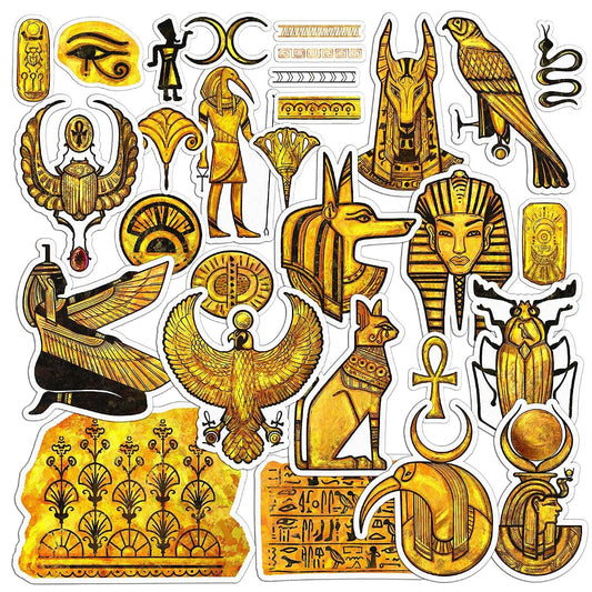 Toik Mertak Ancient Egypt Sticker Pack - 30 PCS