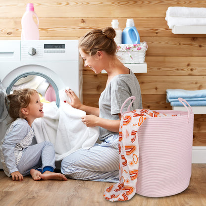 Xuanguo Cotton Rope Laundry Basket