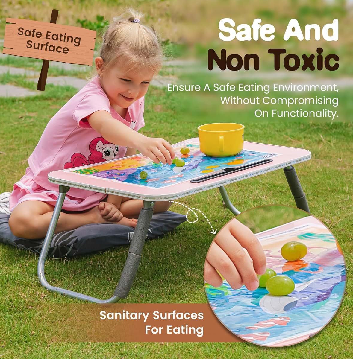 BabyOneStop 40 Pack Waterproof Disposable Baby Placemats - Aquarium, Alphabet and Zoo Theme