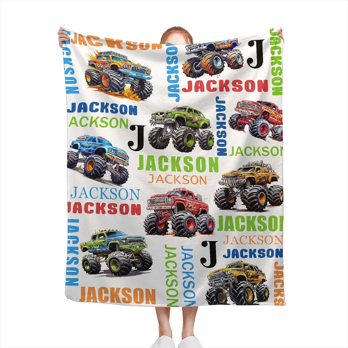 TORTILLAS BLANKET Truck Custom Blankets with Name, Lightweight for All Seasons, Custom Blanket As Festival Gifts