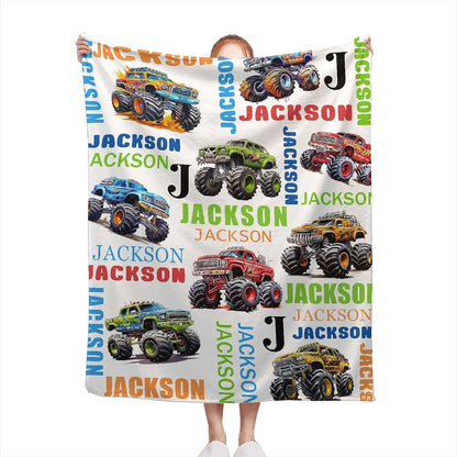 TORTILLAS BLANKET Truck Custom Blankets with Name, Lightweight for All Seasons, Custom Blanket As Festival Gifts