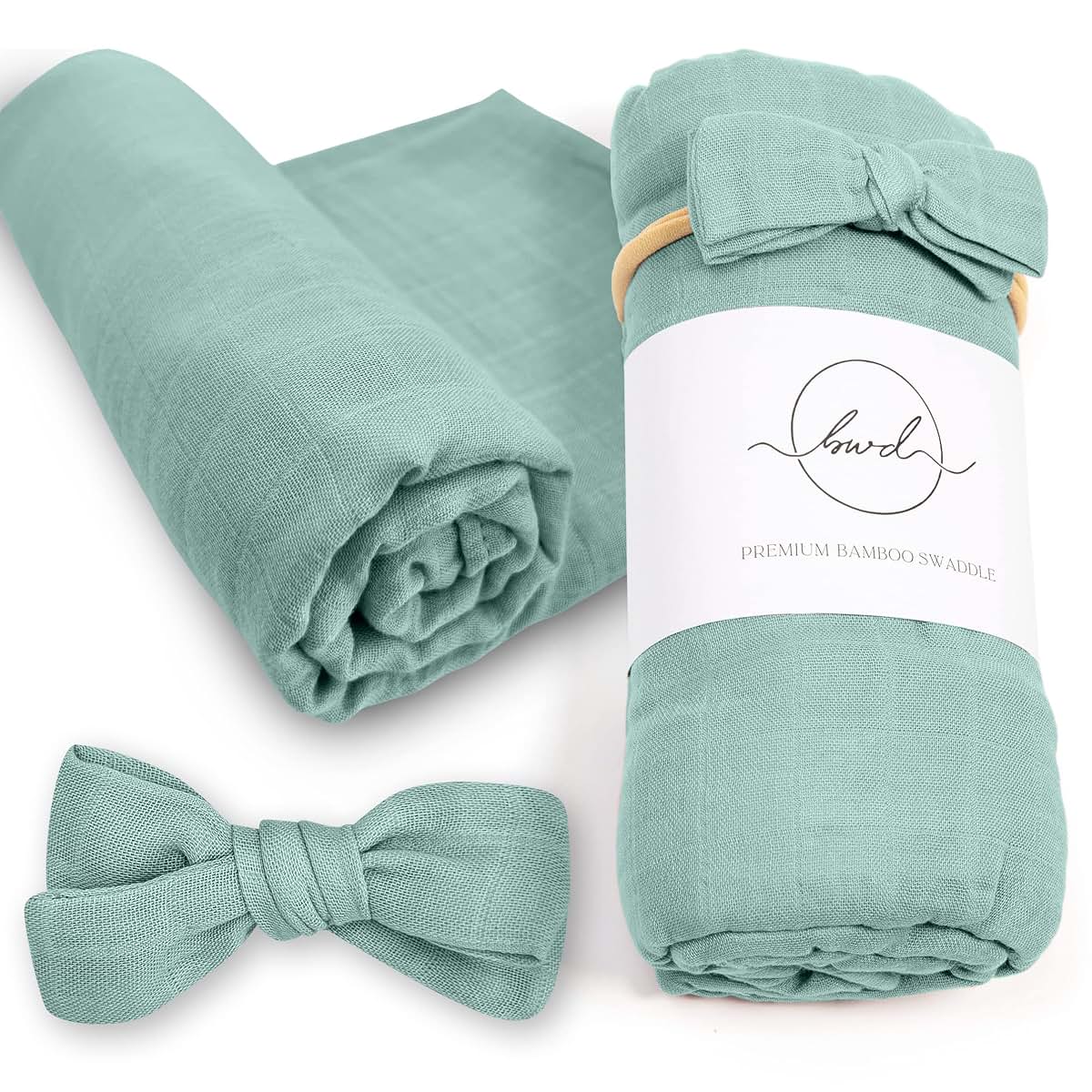 Viscose & Organic Cotton Swaddle Blanket for Newborns and Infants