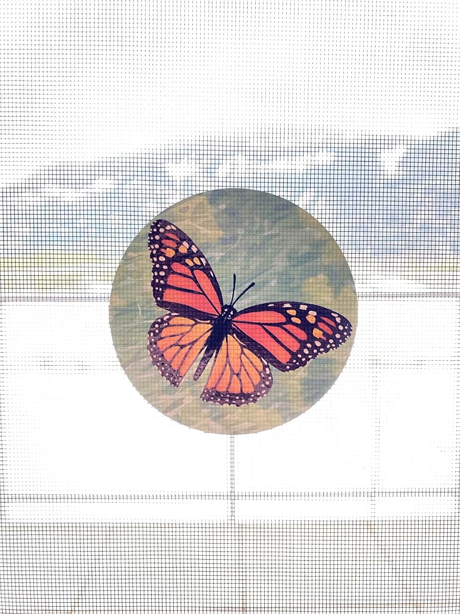 Screen Door Decals for Windows - Butterfly Pattern