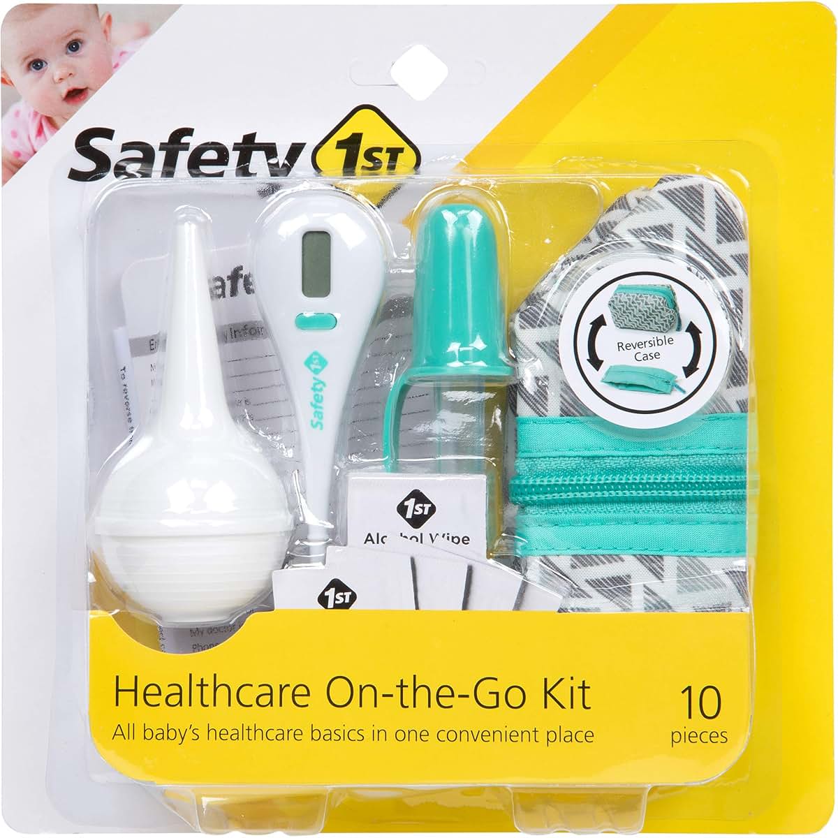 Safety 1st Healthcare On-The-Go Kit Pyramids Aqua