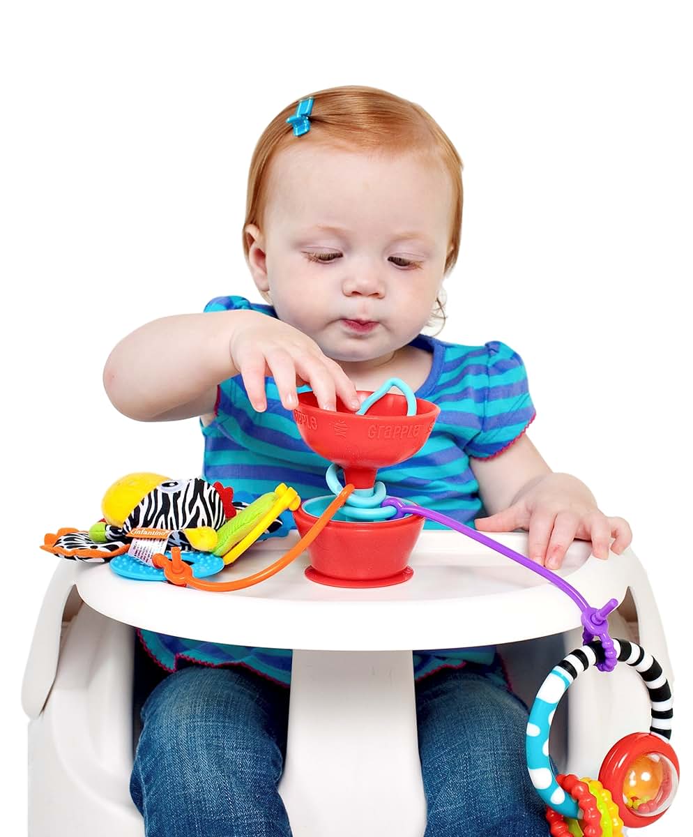 Grapple Suction Toy Holder for High Chair and Stroller (photo 4)