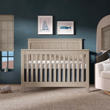 Evolur Oakley 5-in-1 Convertible Crib in Sienna Grey (photo 2)