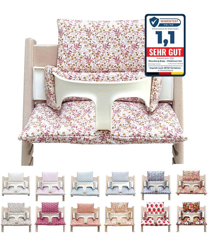 Blausberg Baby - Coated Cushion Set Compatible Tripp Trapp High Chair - Materials Oek-Tex Standard Certified Made in (photo 2)